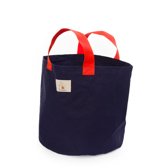 Bucket Bag - Navy canvas