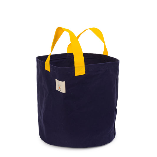 Bucket Bag - Navy canvas