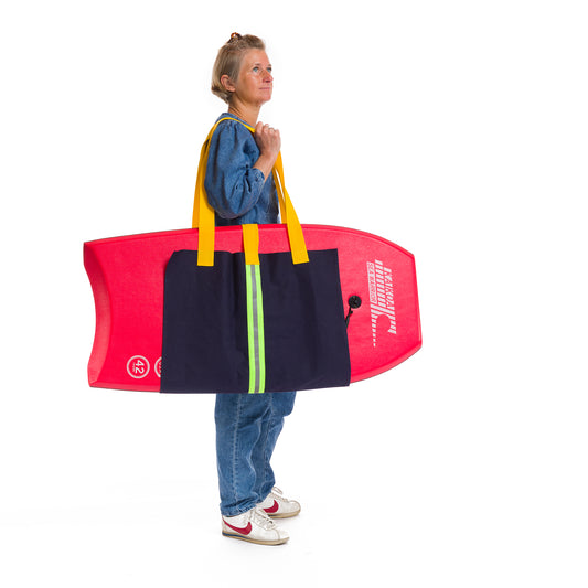 Navy canvas boogie board carrier - was £40 now £30!